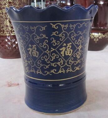 陶瓷花盆a230-bj兰