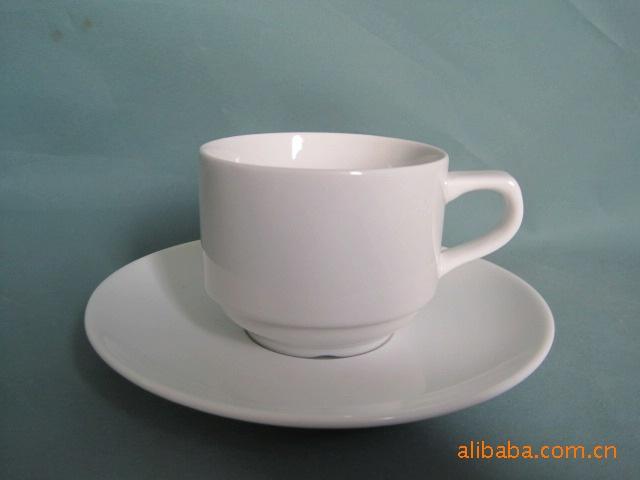 库存日用陶瓷产品酒店用瓷咖啡杯碟 3.50,3.00,2.50元/个